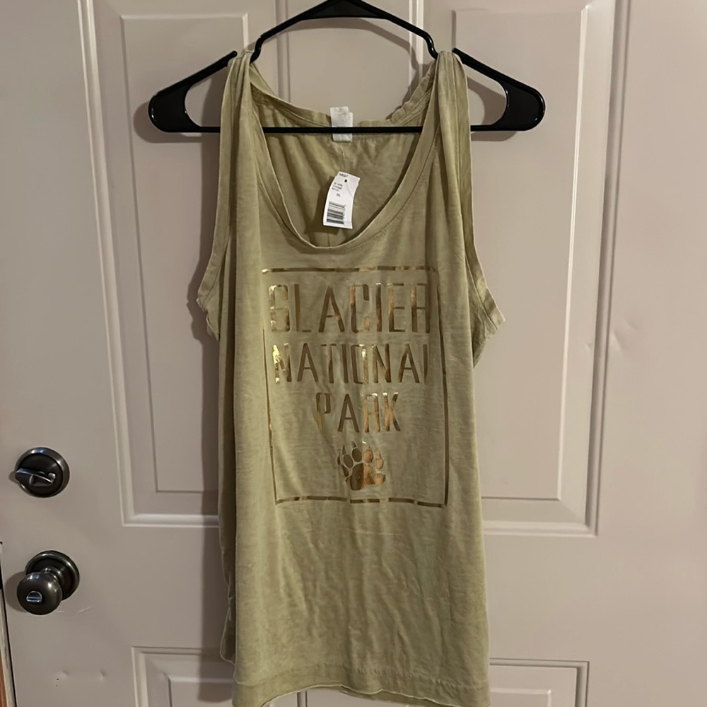 NWT Glacier National Park Tank Top